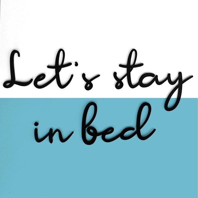 Let’s stay in bed - immagine 3