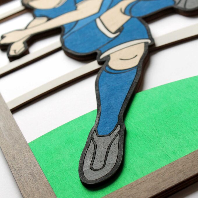 Quadro calciatore - immagine 3