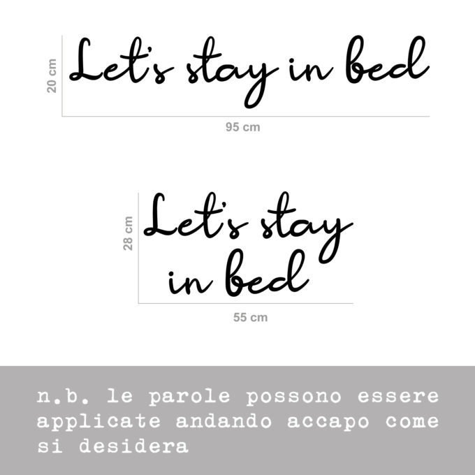 Let’s stay in bed - immagine 8