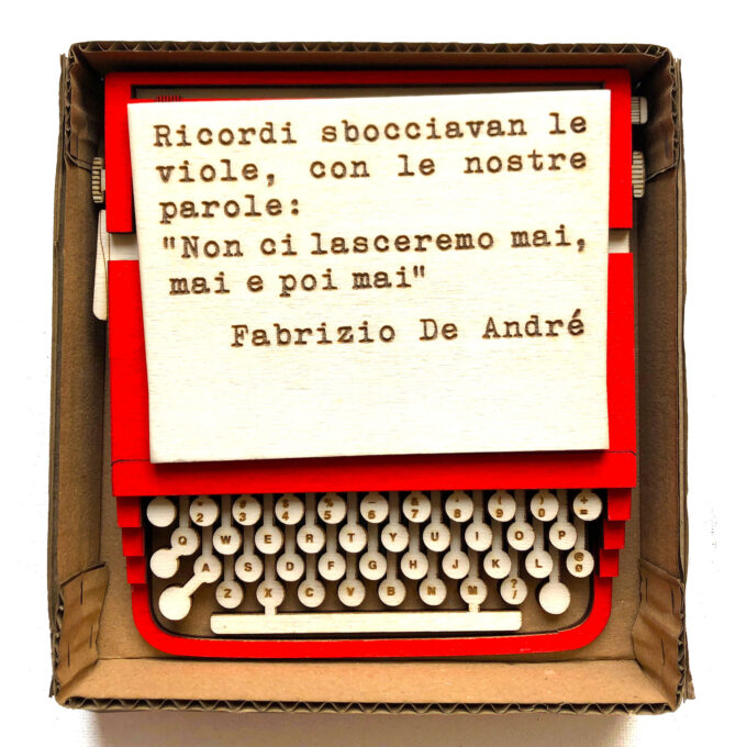 Macchina da scrivere Love - immagine 8